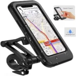 Generic Phone Mount Waterproof Cell Phone Holder 360° Rotation (Black) - Image 2