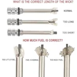 Generic 3 In 1 Keychain Lighter Waterproof Cigarette Flint Lighter Keyring Bottle Opener Fire Starter Match Sticks (Silver) - Image 4