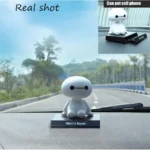 Generic Shaking Head Toy Creative Car Interior Dashboard (White) - Image 4