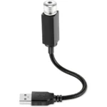 Generic Ambient Star Light 12V 360 Degree Rotation Use For Usb Party Decoration Disco Laser Light (Red)