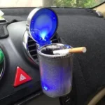 Generic Designer Car Ash Tray Ashtray With Blue Led Light & Rainbow Colors (Multicolor) - Image 4