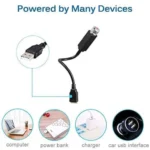 Generic Ambient Star Light 12V 360 Degree Rotation Use For Usb Party Decoration Disco Laser Light (Red) - Image 2