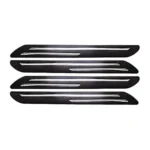 Generic Set Of 4 Universal Car Bumper Protector Guard (Black)