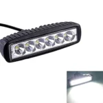 Generic 6 Led Straight Fog Lights Projector Lens (Black) - Image 3