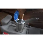 Generic Designer Car Ash Tray Ashtray With Blue Led Light & Rainbow Colors (Multicolor) - Image 2