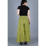 Women's Printed Cotton Palazzo - Angle 3