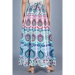 Jaipur Printed Wrap Skirt - Angle 3