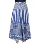 Women's Printed Maxi Skirt - Angle 3