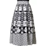 Jaipur Print Maxi Skirt - Angle 3