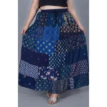 Womens Rayon Printed Skirt - Angle 2