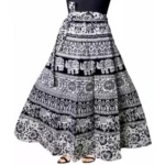 Jaipur Printed Maxi Skirt - Angle 2