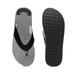 Generic Unisex Rubber Men's Slippers for Ultimate Comfort (Grey) - Image 5