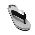 Grey Unisex Rubber Slippers for Men