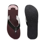 Generic Unisex Rubber Comfortable Orthopedic Doctor Slipper and Flip Flops (Maroon) - Image 3