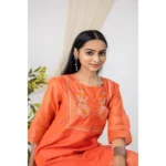 chanderi printed kurti for women