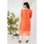 chanderi printed kurti for women