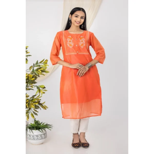 chanderi printed kurti for women