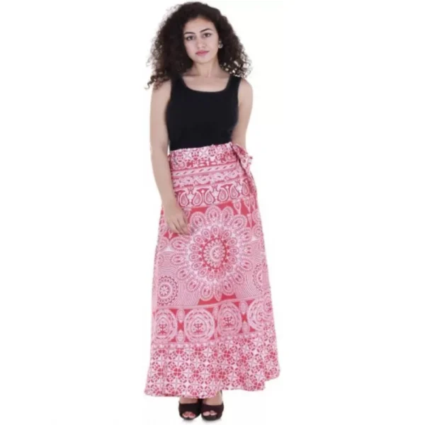 Women's Printed Cotton Skirt