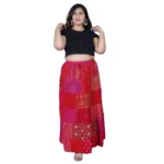 Women's Printed Rayon Skirt