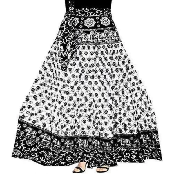 Jaipur Printed Wrap Skirt