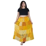 Women's Printed Rayon Skirt