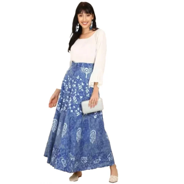 Women's Printed Maxi Skirt
