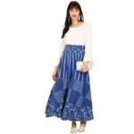 Womens Cotton Wrap Skirt