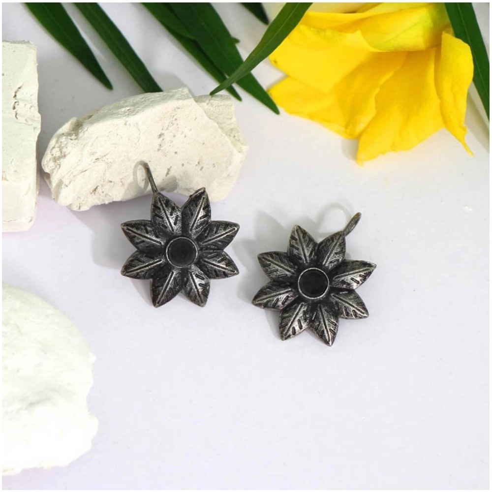 buy black oxidised earrings online