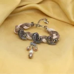 Women's Oxidised Silver Bracelet