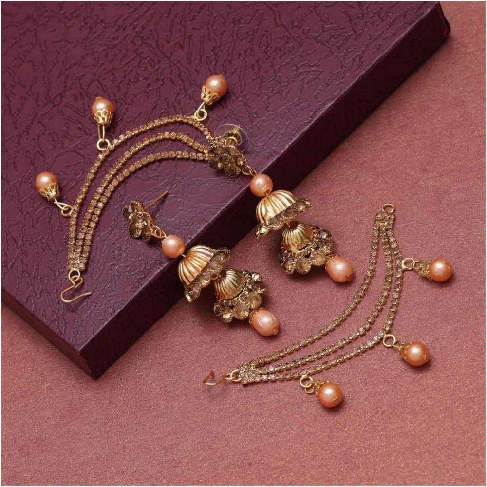 Buy Gold Bahubali Earrings