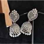 oxidised earrings for women