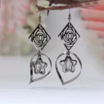 black antique earrings online