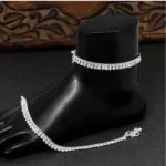 buy silver anklet online