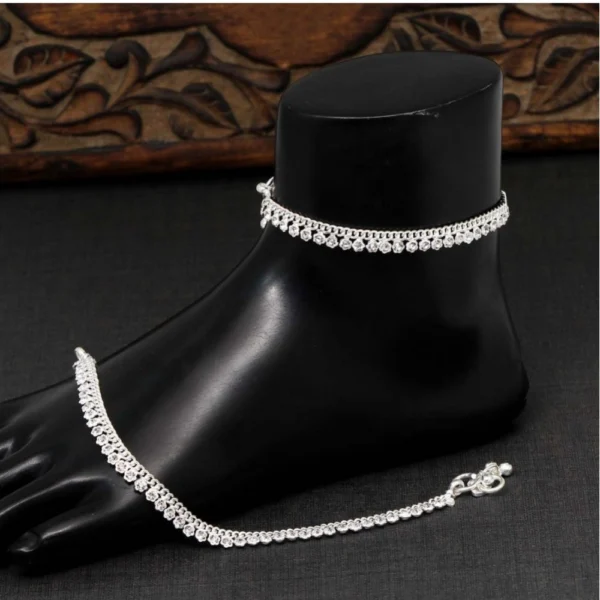 buy silver anklet online