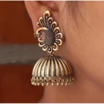 Oxidised Jhumka Earrings Buy Online