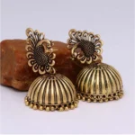 Oxidised Jhumka Earrings Buy Online
