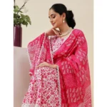 Women's Cotton Kurti Set - Angle 4