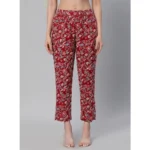 Women's Printed Cotton Kurti Set - Angle 3