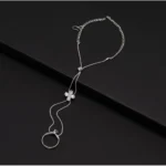 Rhinestone Hathphool Bracelet