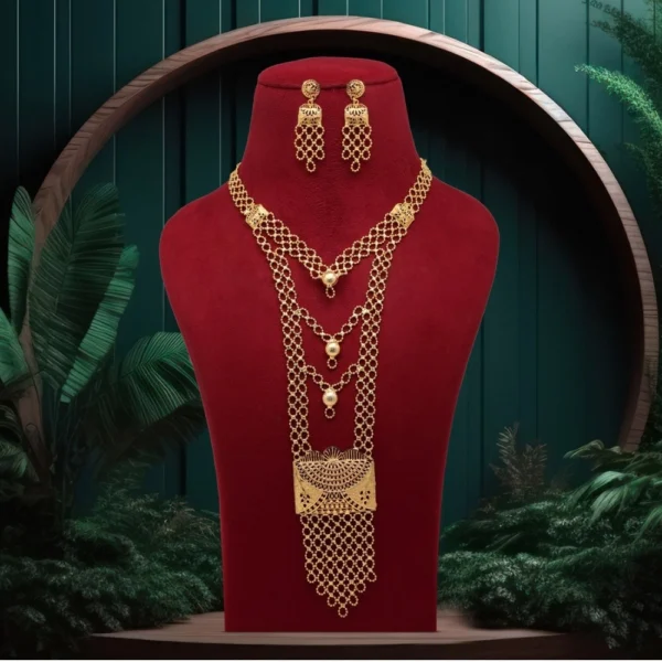 Gold Plated Necklace Set Online