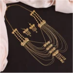 gold plated necklace set online india