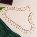 Generic Women's Gold Plated Kamarband Waist Belt For Women//Girls Adjustable Chain - Image 3