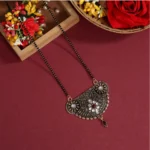 White Mangalsutra Design