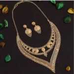 Buy Gold Plated Necklace Set