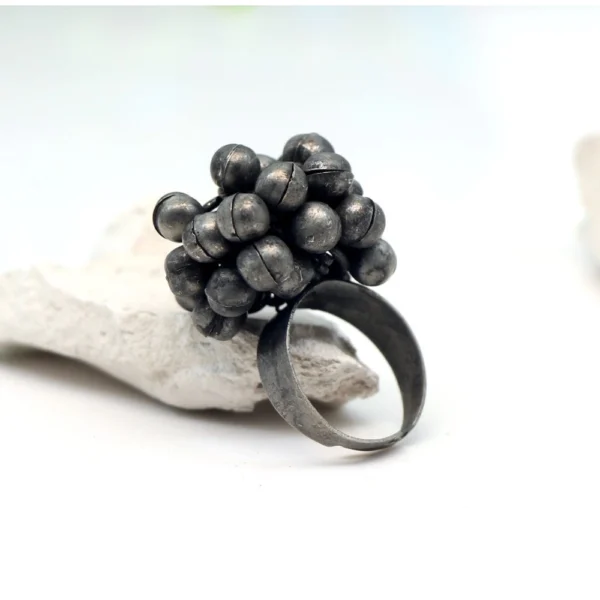 Oxidised Ring for Women