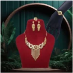 gold plated necklace set online