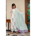 womens cotton kurti set