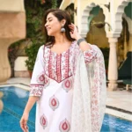 Cotton Kurti Set - Angle 2