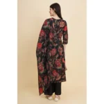 Women's Floral Kurti Set - Angle 6