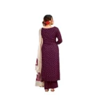 Womens Cotton Kurti Set - Angle 3